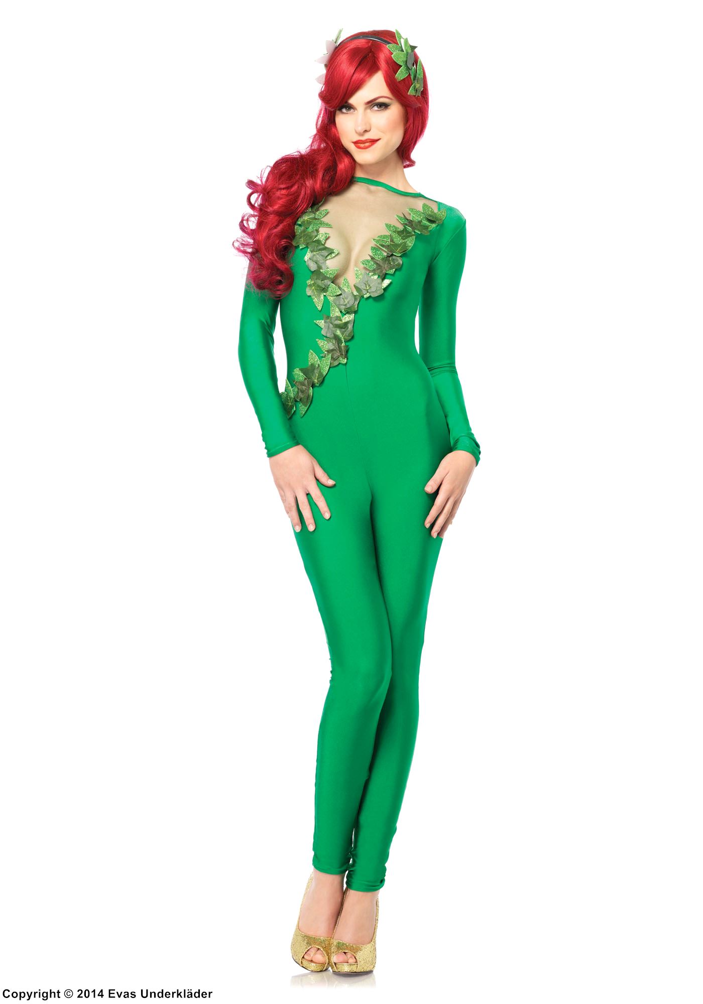 Poison Ivy, kostyme-catsuit, nettinnlegg